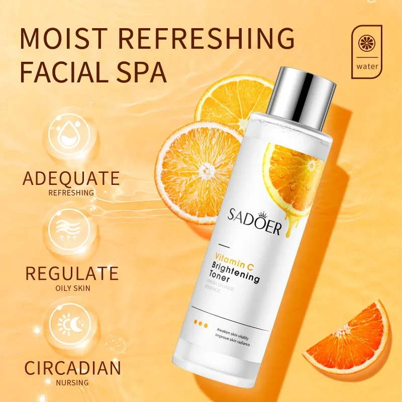 120 Ml Vitamin C Face Toner Moisturizing Mild VC Water Korean Skin Care Anti Aging Oil Control Acne Treatment Whitening Toner facial essence face toner
