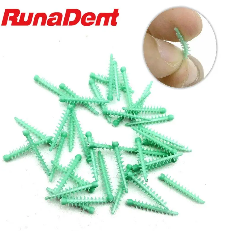 

40pcs Dentist Materials Dental Adaptive Silicone Interdental Wedge Matrice Matrix Wedges Medical Autoclaved