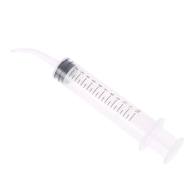 12ML Ear Cleaner Washer Syringer Elbow Rubber Tube Earwax Cleaning Removal Tool Ear Cleaner Wax Removal Ear Cleaner Health Care 5
