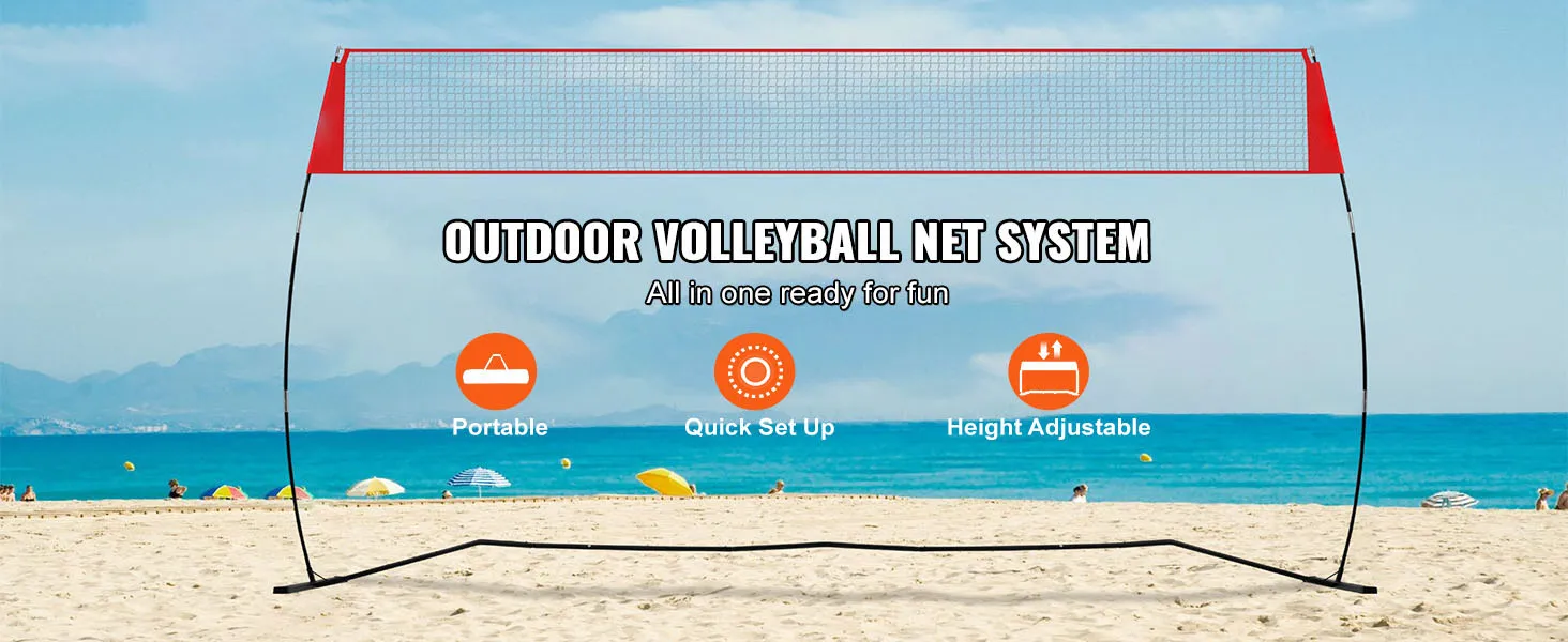 volleyball net outdoor use