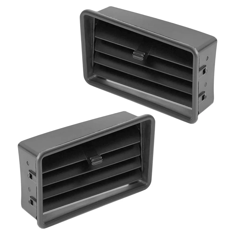 

1 Pair Left Right Lower Air Vent Fit for Honda Goldwing GL1800 2001 2002 2003 2004 2005 2006 2007 2008 2009 2010 Black Plastic