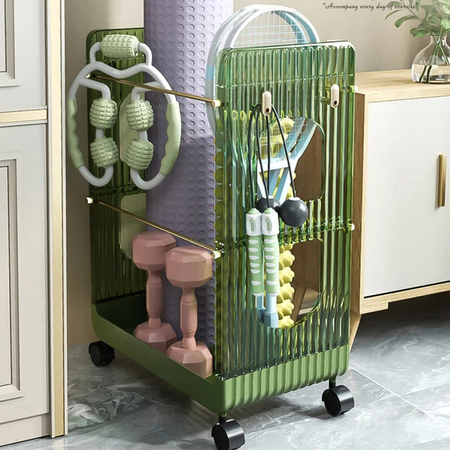 Yoga Mat Giantyoga Mat Storage Basket With Wheels - Pc Plastic Sundries  Organizer
