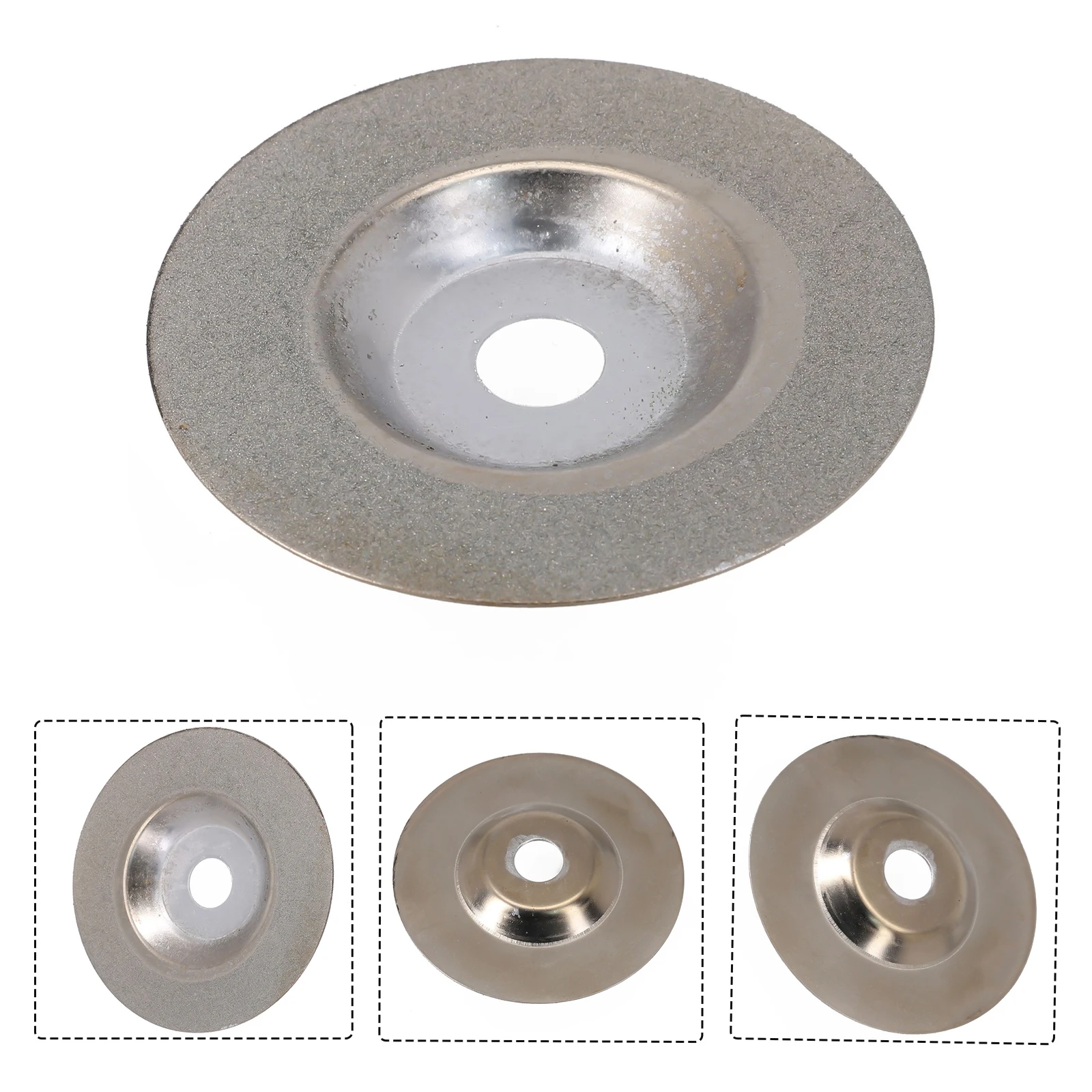 4" 60Grit Diamond Coated Grinding Wheel Disc For Angle Grinder Coarse Glass Metal Woodworking Stone Marble Sanding Disc