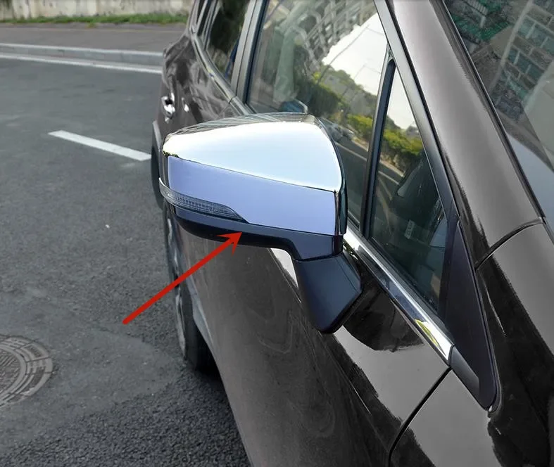 

Высококачественная хромированная накладка на зеркало заднего вида из АБС-пластика для Subaru Forester 2013-2020, защита от царапин, украшение, Стайлинг автомобиля