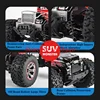 1:10 Full Scale 4WD 60KM/H Remote Control Off-Road Truck Vehicle 45° Climbing Alloy Transmission Waterproof High Speed RC Car 5