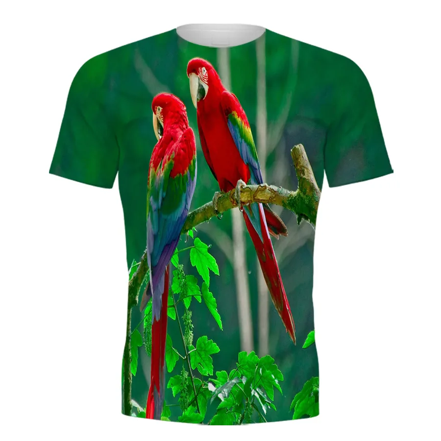 3D Print Short Sleeve T Shirt Fashion Streetwear