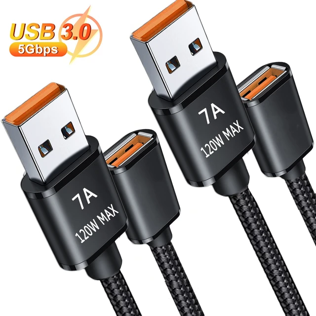 Câble d'extension USB 1.5 mâle vers femelle, 3.0 m/1m, câble de données,  rallonge, transformation rapide, compatible USB, clavier, souris, clé USB -  AliExpress