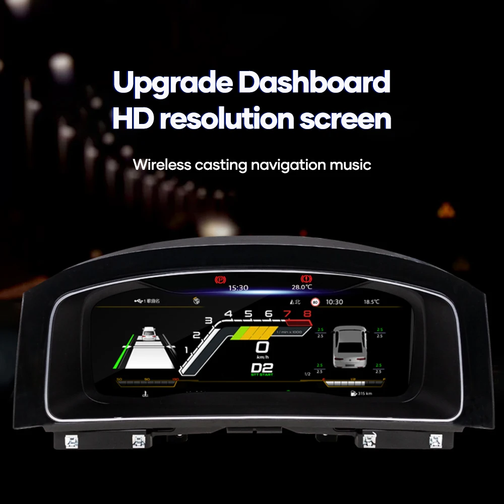 VW Golf7 MK7  LCD  ú Ŭ, 2013-2020  ڵ    , 12.3 ġ