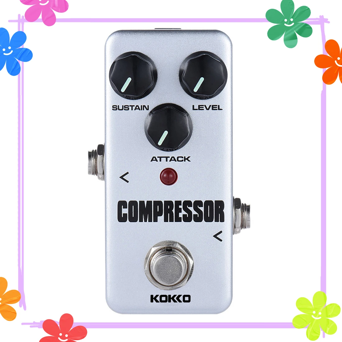 KOKKO Compressor Electric Guitarra Effect Pedal Compression Analog Effect True Bypass Pedal FCP-2 Electric Guitar Accessories