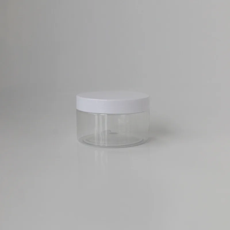 10/30/50pcs 30/50/60/80g Clear PET Jar 100/120/250g Empty Plastic Cans Food Storage Pot Cream Travel Case Container JS23080901