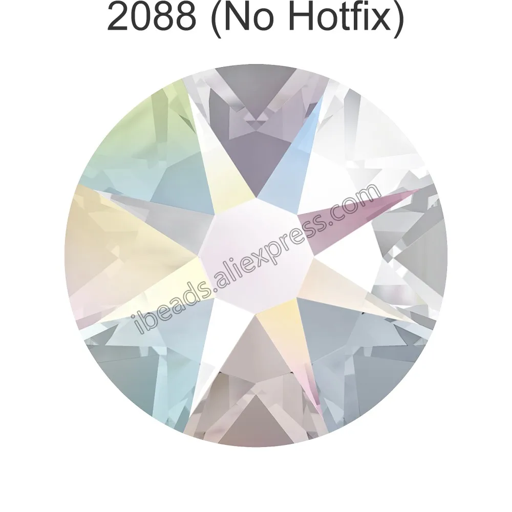 [M ] ページXIRIUS Rose 2088 ネイルパーツ 100% 本物の 2058 XILION 2088 XIRIUS ローズホットフィックス
