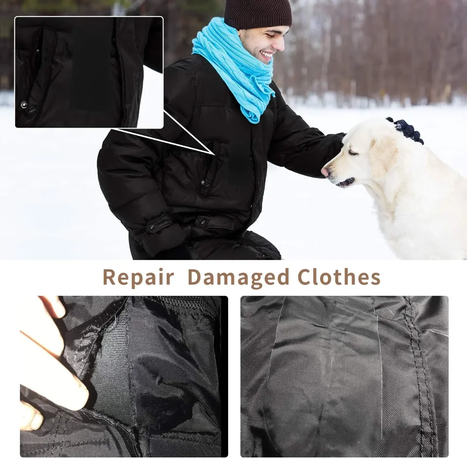 Toppe Riparazione Nylon - Rotolo 15x160cm Autoadesive Impermeabili - Foto 7