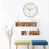 Modern Wall Clock 10 Inch Silent Non-Ticking Decorative Battery Operated Quartz Clock For Living Room Home Office 2