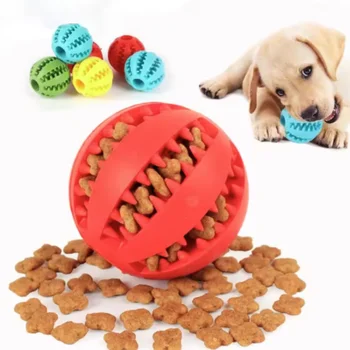 Bola interactiva de comida y limpieza dental 🐶