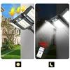Super Bright Outdoor Solar Lights Motion Sensor Waterproof Street Lamp 800 LED for Lighting Decor Yard with Garden Wall Light 4