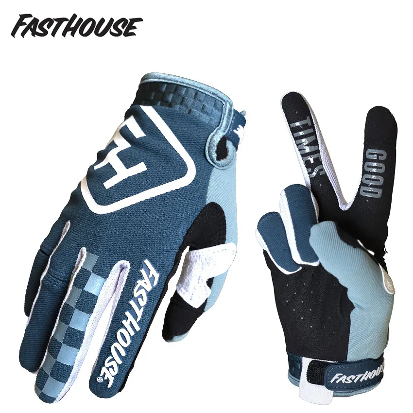 

Мотоциклетные гоночные спортивные перчатки для верховой езды, Нескользящие перчатки с пальцами для карт и сенсорного экрана, перчатки для внедорожников