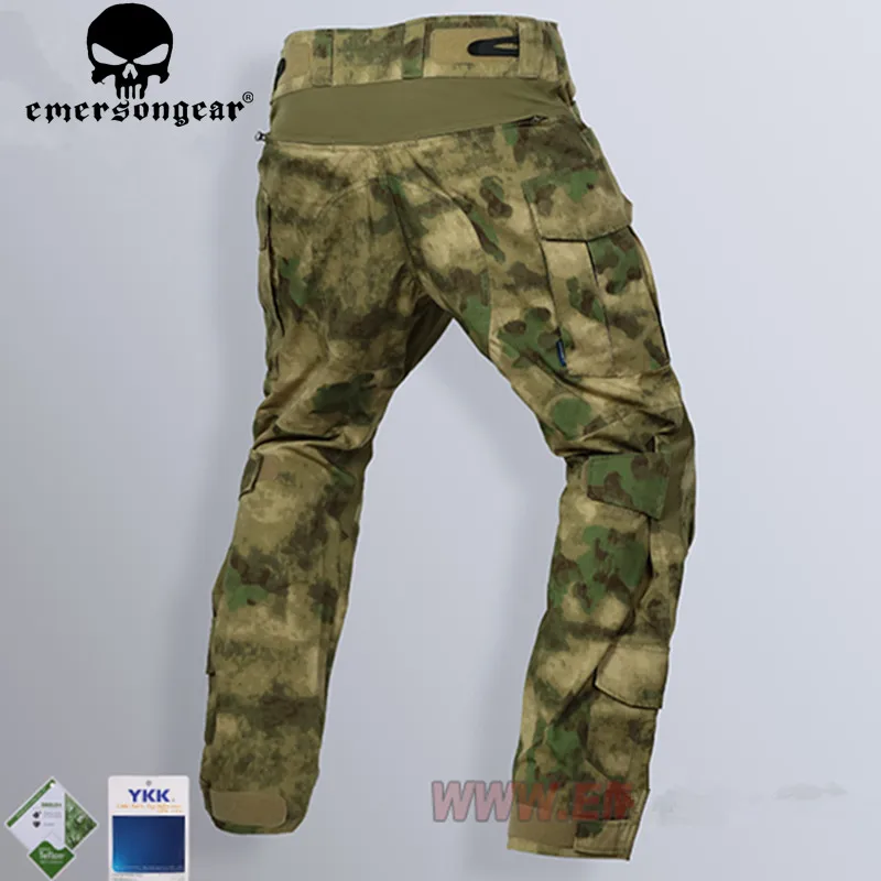EMERSON Combat Shirt & Pants A-TACS Camo FG w/ Elbow & Knee