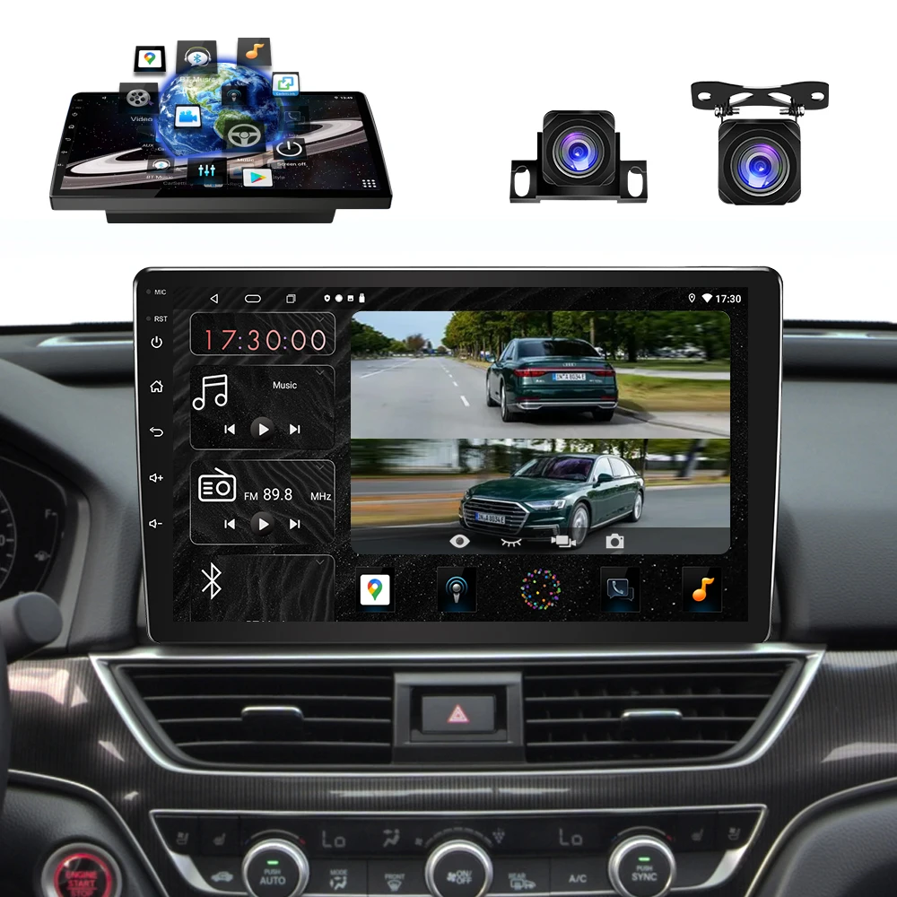 13 Inch Huge Screen 6G 128G Android 12 Car Radio CarPlay For Universal Car With Gps 2 DIN Car Stereo Radio Navigation Player