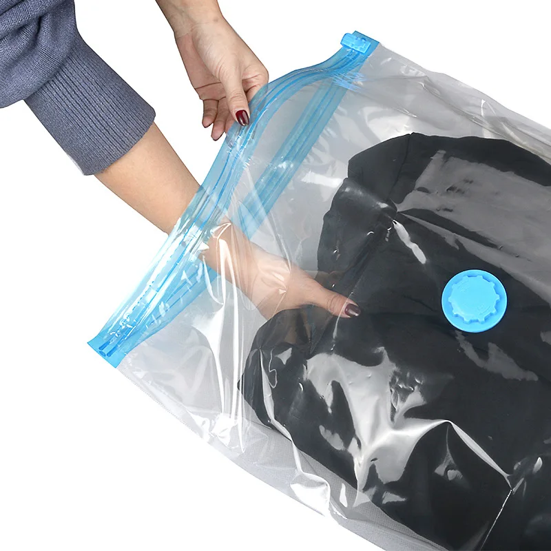Vacuum Storage Bags for Clothes Quilt Down Jacket Travel Home Organizer