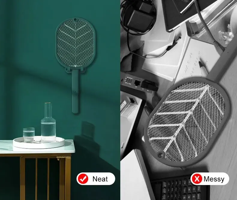 Mosquito Swatter in Use