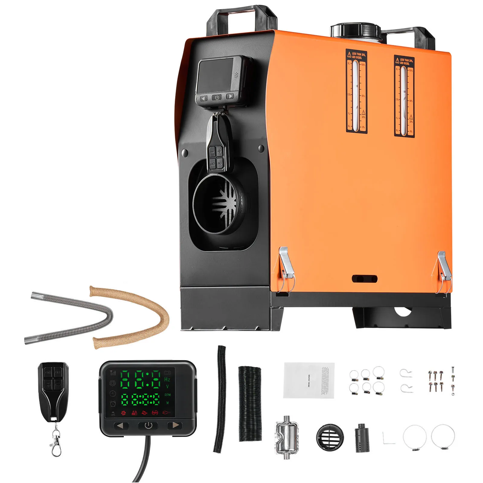 SucceBuy5/8KWDieselAirHeaterDieselParkingHeaterwithRemoteControlLowNoiseCarHeaterFitforRV,Truck,Camper,Van-AliExpress