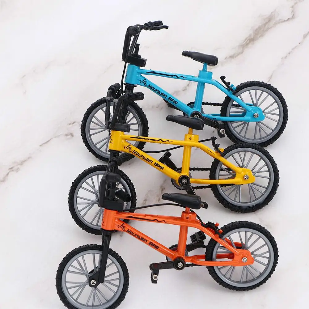 시뮬레이션 고품질 스페어 타이어 합금 소재 남자아이용 핑거 BMX 바이크 미니 바이크 BMX 자전거 미니 핑거 바이크