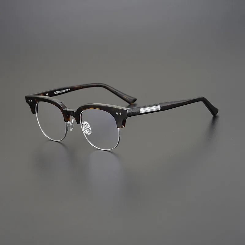 

Handmade Vintage Titanium Optical Glasses Frame for Men Women Myopia Prescription Eyeglasses Classic Fashion Oval Eyewear Oculus