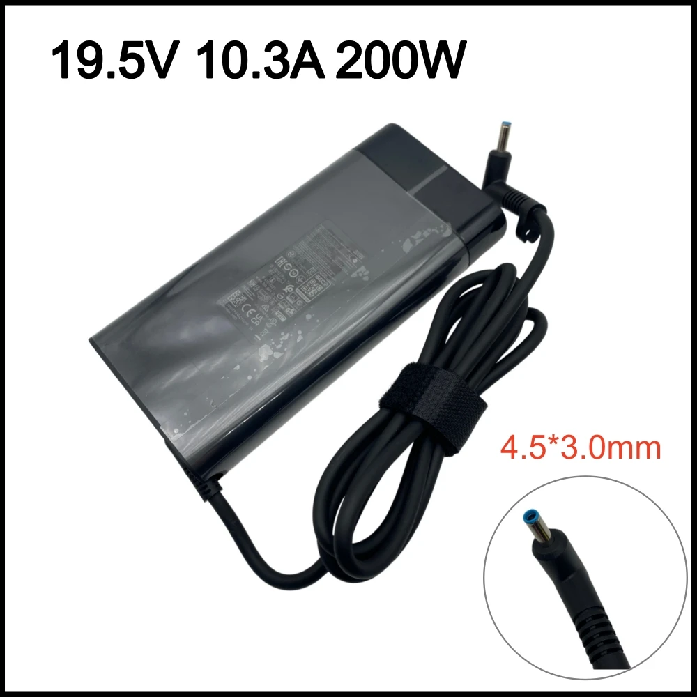 HP ZBook 17 G3 G4, 노트북 15-dc0000 시리즈, TPN-CA03 A200A008L 815680-002 835888-001용 19.5V 10.3A 200W 노트북 어댑터 충전기