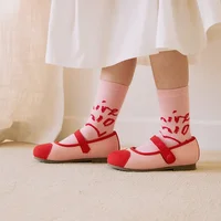 Toddler Knee High Sock New Autumn Korean Brand Infant Baby Boy Girls Socks Anti Slip Skid Resistance Leg Warmers Cotton Stocking 3