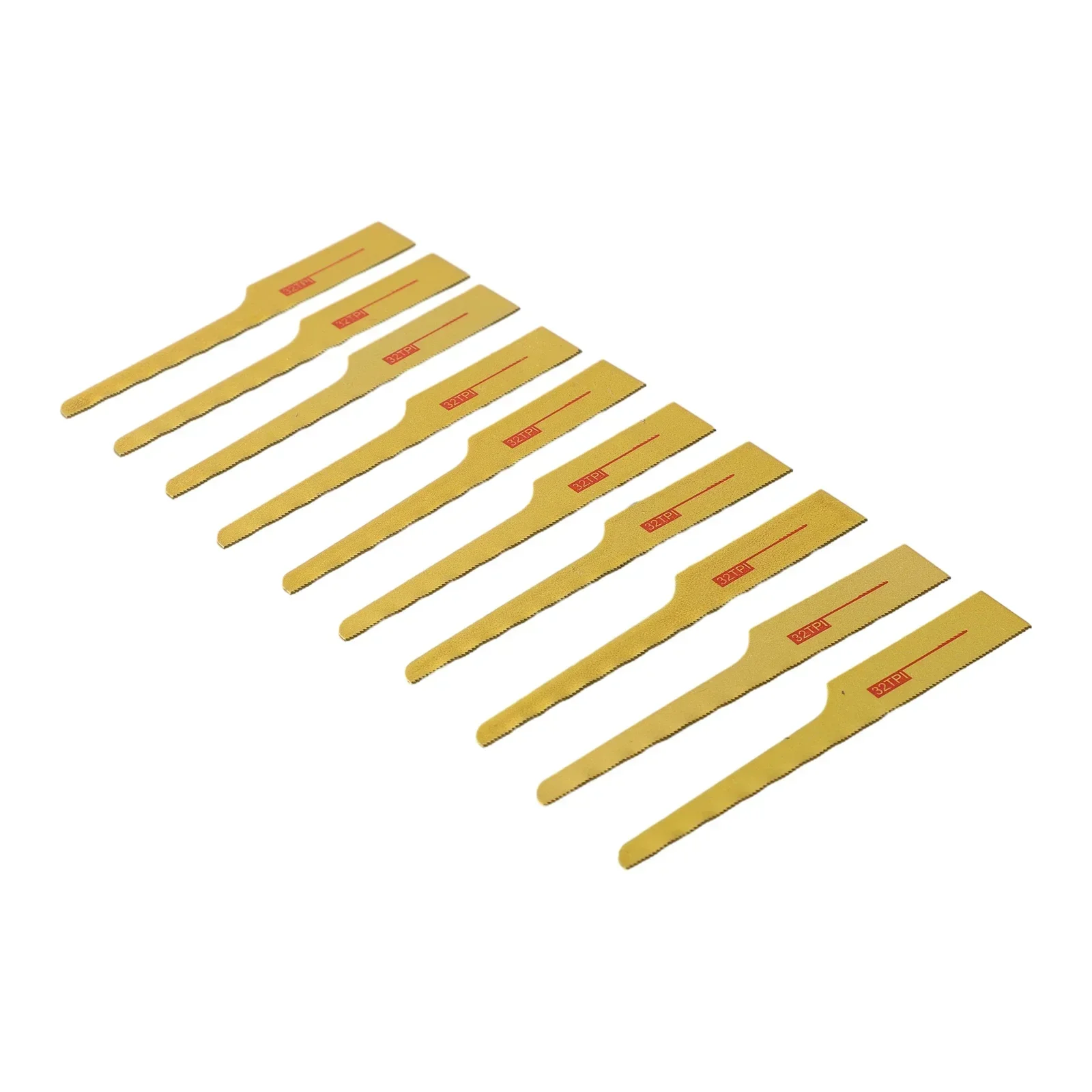 10pcs Pneumatic Saw Blade Accessories Mini Air Saw Blade For Wood Pieces Fiberglass