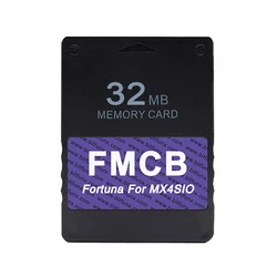Enhanced Game Performance Memory Card with SD Adapter for PS2 Slim Console (32MB)