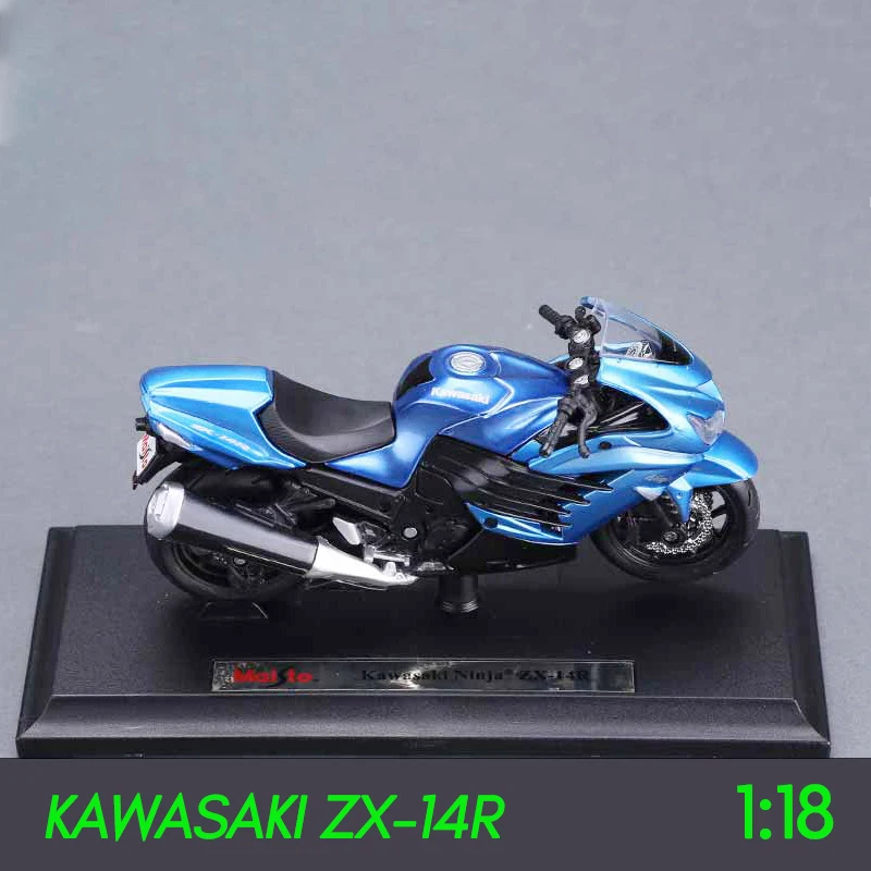 1/18 Kawasaki Z1000 ZX10R NINJA Motorcycle Simulation Model Alloy