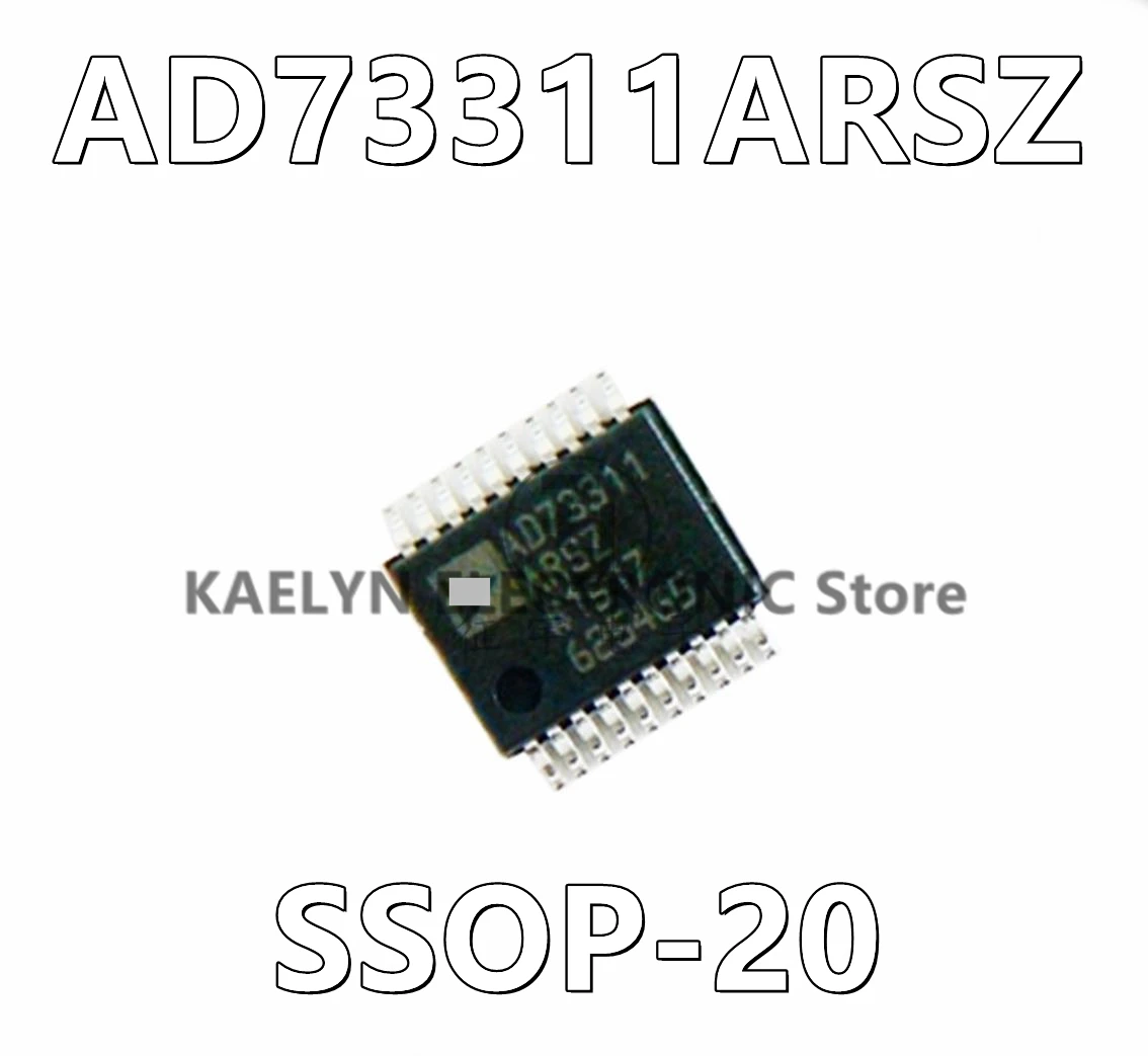 

5 шт./партия AD73311ARSZ AD73311 1-канальный AFE 16 бит 50 мВт 20-SSOP