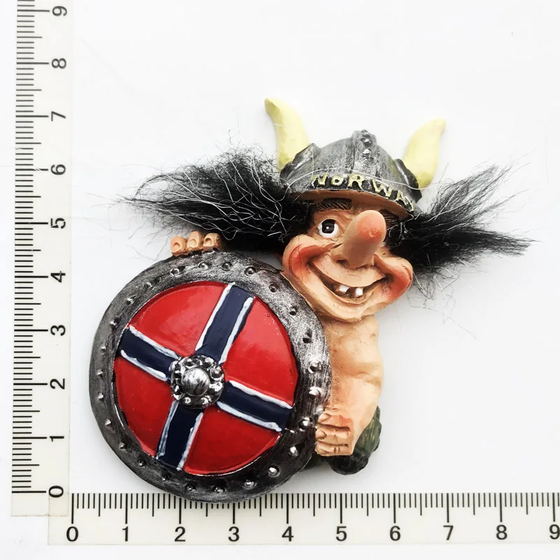 Aarhus Danimarca magnete frigorifero 3D viaggio souvenir frigorifero decorazione magnetica adesivo Craft Collection