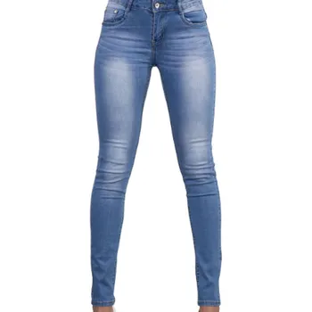 여성용 단추 플라이 진, 하이 웨이스트 스트레치, Levanta 콜라, 좋은 신축성 발목, 80 년대 90 년대 데님 바지, 슬림 테이퍼 다리, 키 큰 컬럼비아