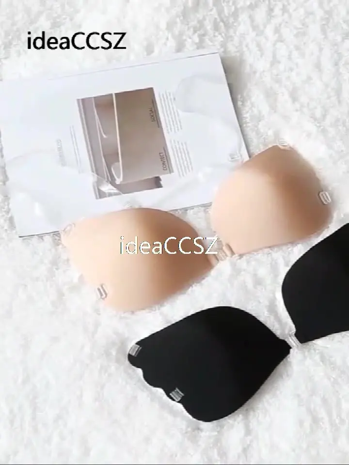Reggiseno In Silicone Ultra Appiccicoso – Invisibile, Traspirante, Push-up, Riutilizzabile Con 2 Cuscinetti Di Ricambio - 3