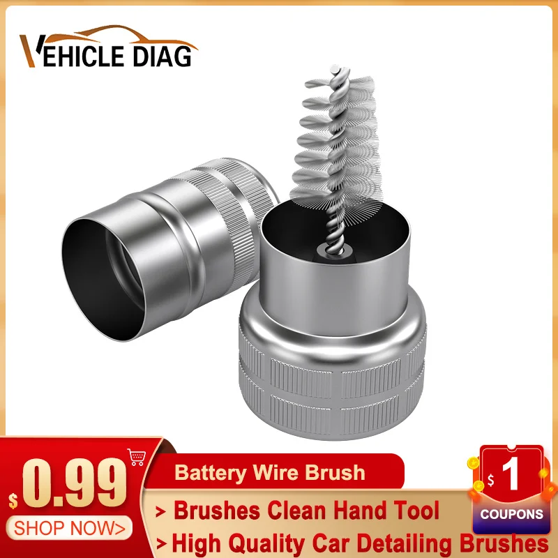 2022 Car Cleaning Battery Post Terminal Cable Cleaner Terminal Cleaner