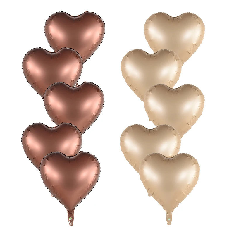 

Candy Colored Star Heart Balloons Large 1-9 Number Foil Balloon For Birthday Decorations Kids Gift Wedding Helium Ball Decor