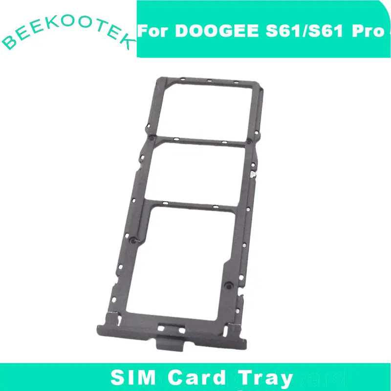 

Новый оригинальный лоток для SIM-карты DOOGEE S61 Pro лоток для сотового телефона лоток для SIM-карты держатель Слот адаптер Аксессуары для смартфона DOOGEE S61