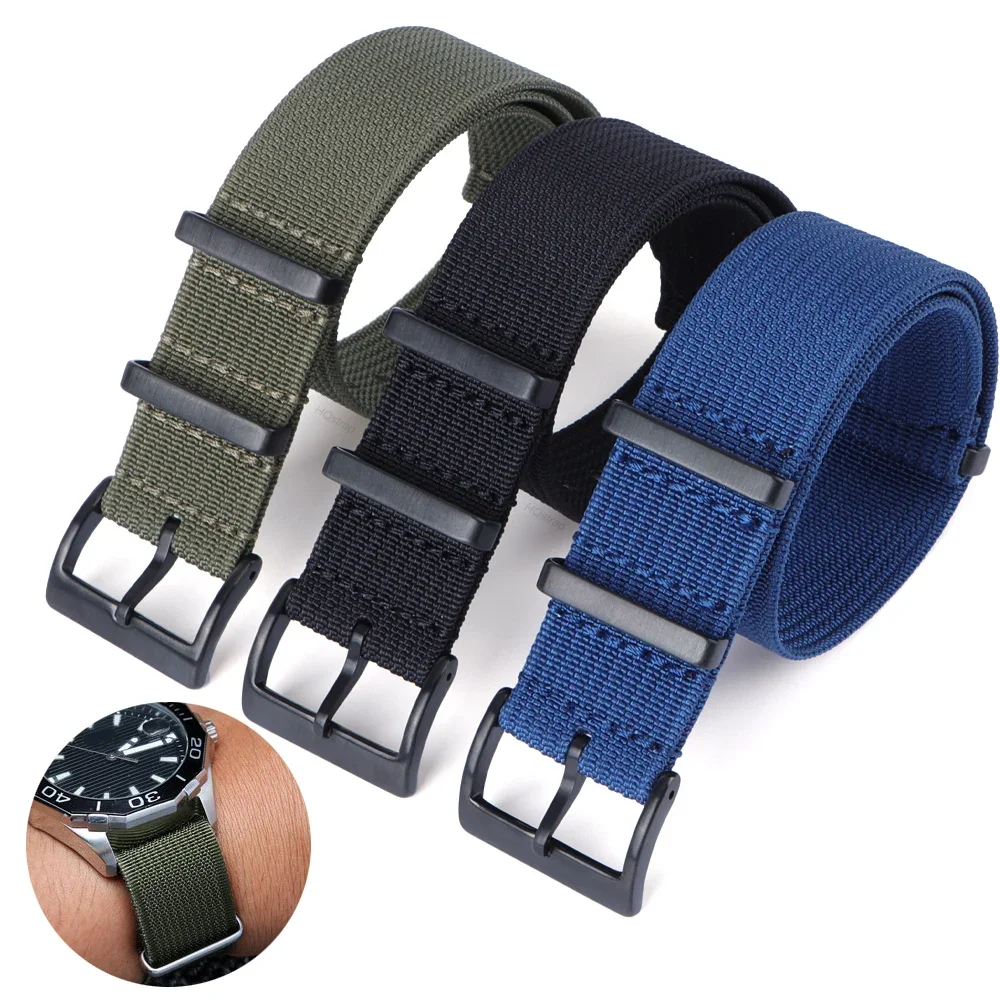 Premium Nylon Watch Band - Universal Fabric Wristband Strap Accessories