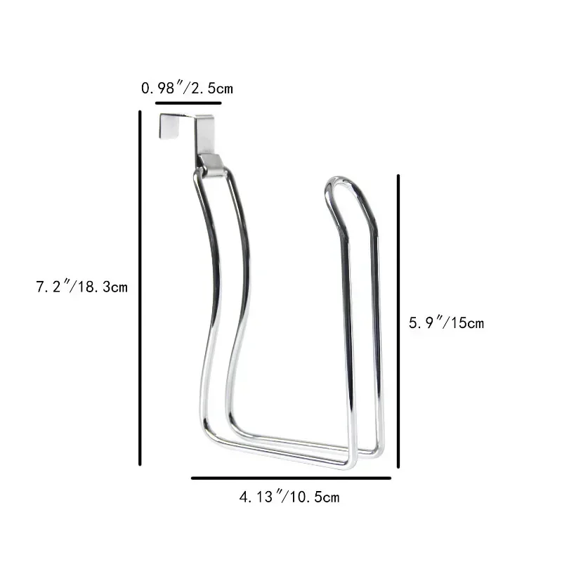Toilet Paper Holder Self Adhesive Wall Mount No Punching Tissue Towel Roll Dispenser Bathroom Kitchen
