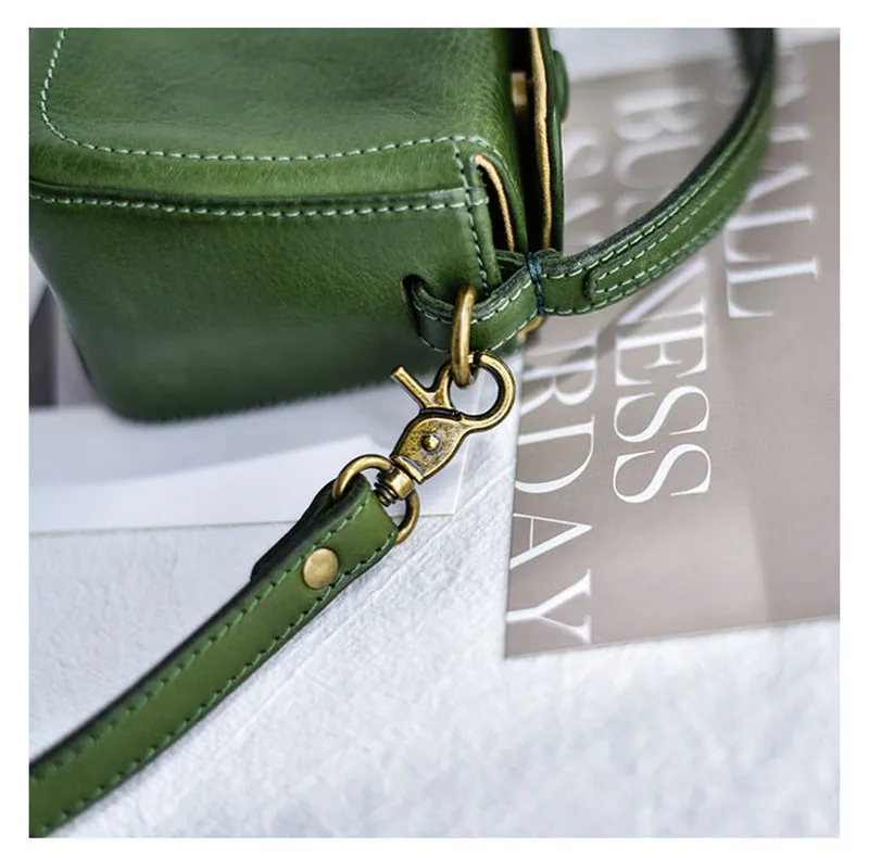 PNDME einfache Vintage-Handtasche für den täglichen Gebrauch, Party, Luxus, echtes Leder, Damenhandtasche, lässige Designer-Umhängetasche aus weichem Rindsleder – Detail 10