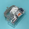 2024 Transparent Coin Purse Lipstick Credit ID Card Iron Mouth Clip Wallet Portable Bus Card Holder Multifunctional Change Purse 4