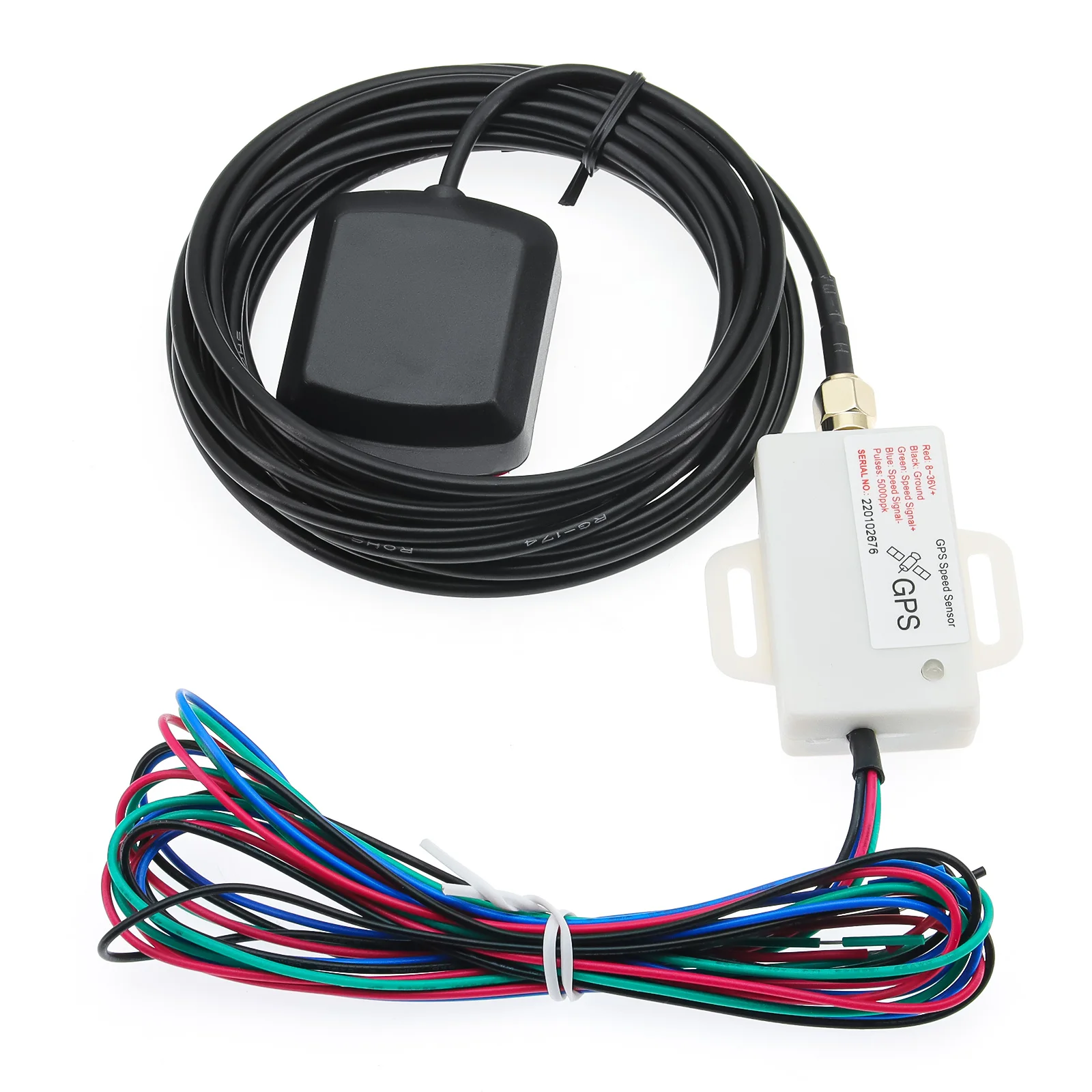 Universal Speed Sensor Adapter GPS Antenna GPS Speed Sender Odometer Compensatio