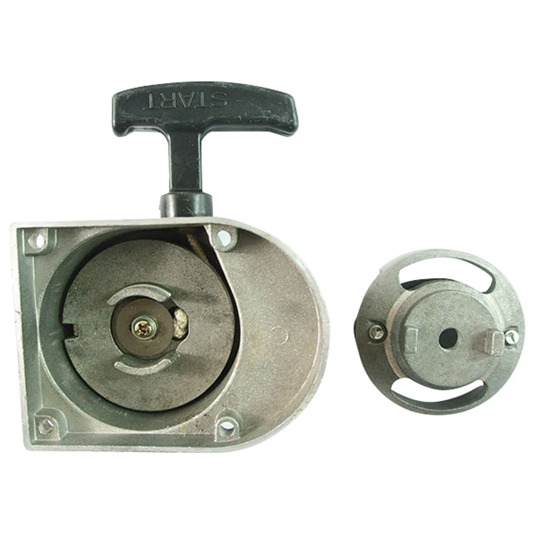 

Pull Start Starter Alloy Pull Start Motorcycle Pull Starter Kit Replacement Fit 49cc 50cc 60cc 66cc 70cc 80cc 2-Stroke Motorized