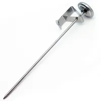 Milk Frothing Thermometer Stainless Steel Temperature Monitor 0℃~100℃/40℉~220℉ for Coffee Milk Froth Chocolate Cappuccino Food 2