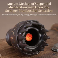 Guasha Head Therapy Jar Massage To Relax Multifunction Moxa Therapy Massager Body Beauty Bianstone Moxibustion Jar 2