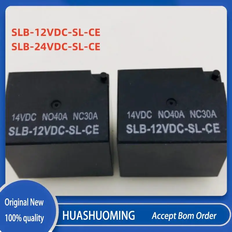 

10Pcs/LOTNew SLB-12VDC-SL-AE SLB-24VDC-SL-AE SLB-12VDC-SL-CE SLB-24VDC-SL-CE 7PINS 40A 12VDC 24VDC