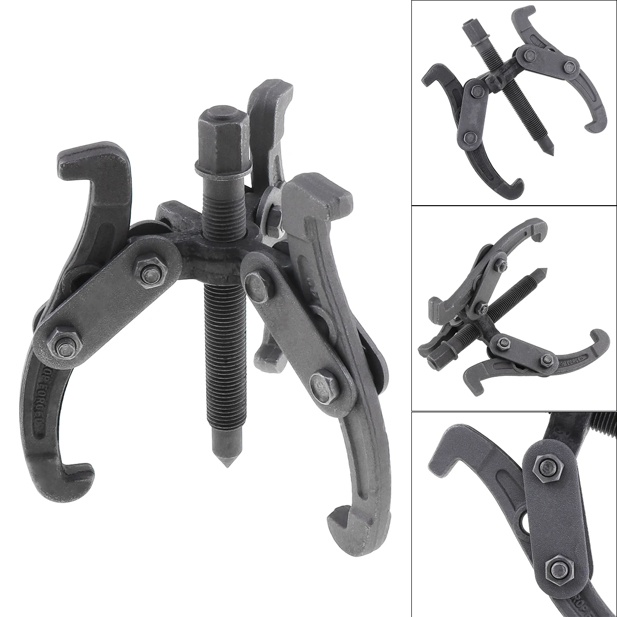 4 Inch Carbon Steel Three Puller Separate Lifting Device Repair Auto Mechanic Bearing Puller Manual Tools Three Claws Rama