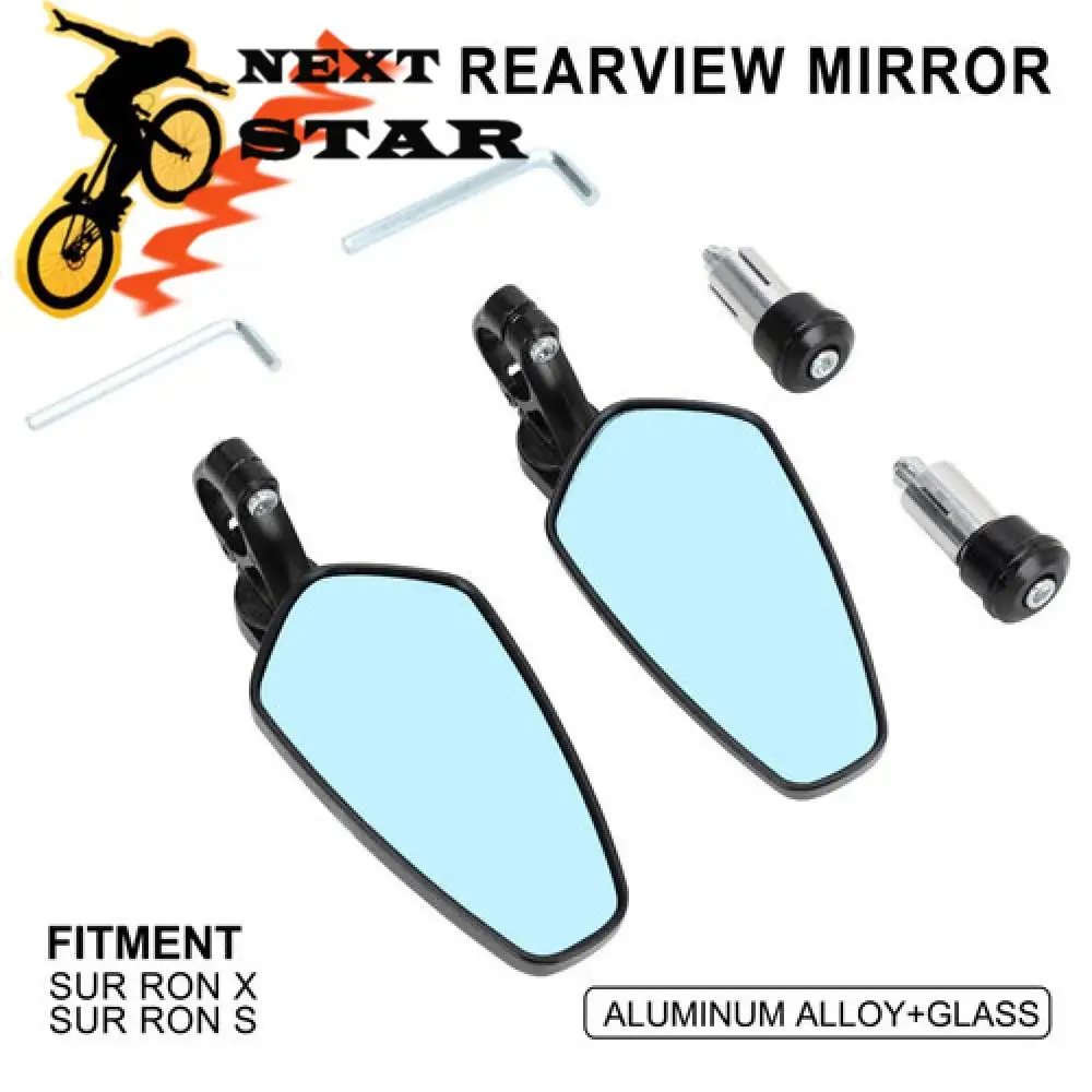 

Rearview Mirror Back Side Convex Mirror For SURRON Surron Sur-ron X/S Aluminum Alloy Glass Motorcycle Scooter